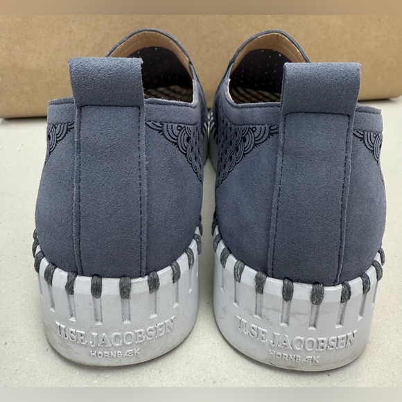 ILSE JACOBSEN Tulip 140 Flats Powder Blue Size 36 - Picture 7 of 11